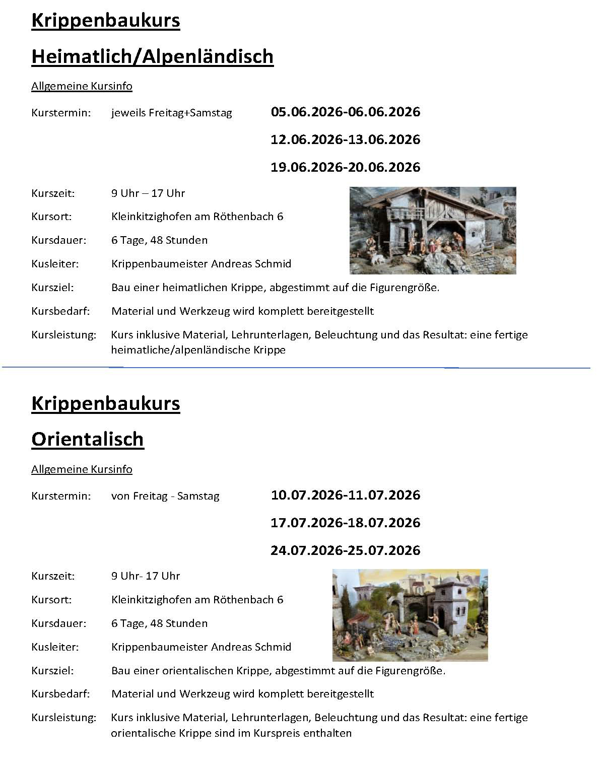 Kurse HOMEPAGEx2
